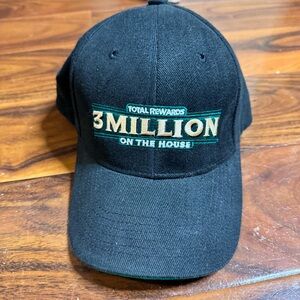 Grand casino and hotel Black baseball cap with Embroidered Logo mens